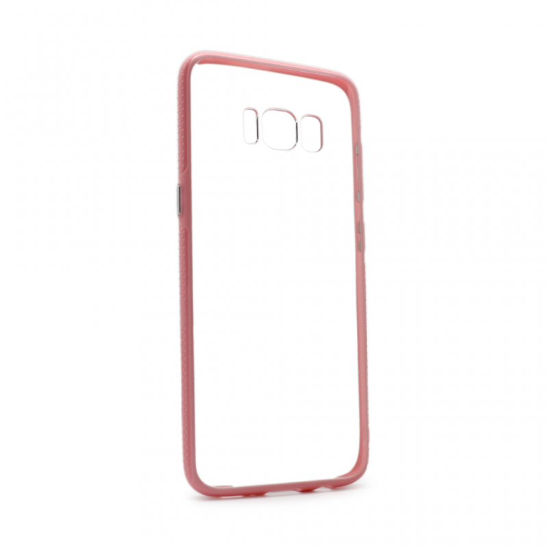 Maska(futrola) Clear Cover za Samsung G950 S8 roze