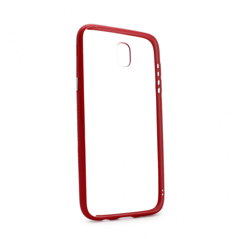 Maska(futrola) Clear Cover za Samsung J330F Galaxy J3 2017 (EU) crvena