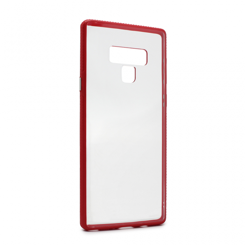 Maska(futrola) Clear Cover za Samsung N960 Note 9 crvena