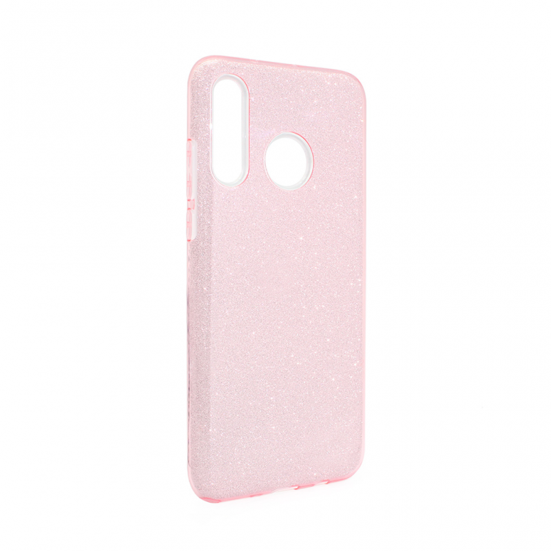 Maska(futrola) Crystal Dust za Huawei P30 Lite roze