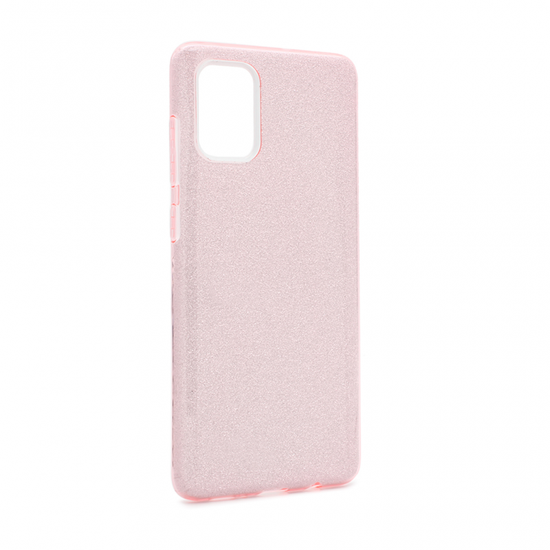 Maska(futrola) Crystal Dust za Samsung A715F Galaxy A71 roze
