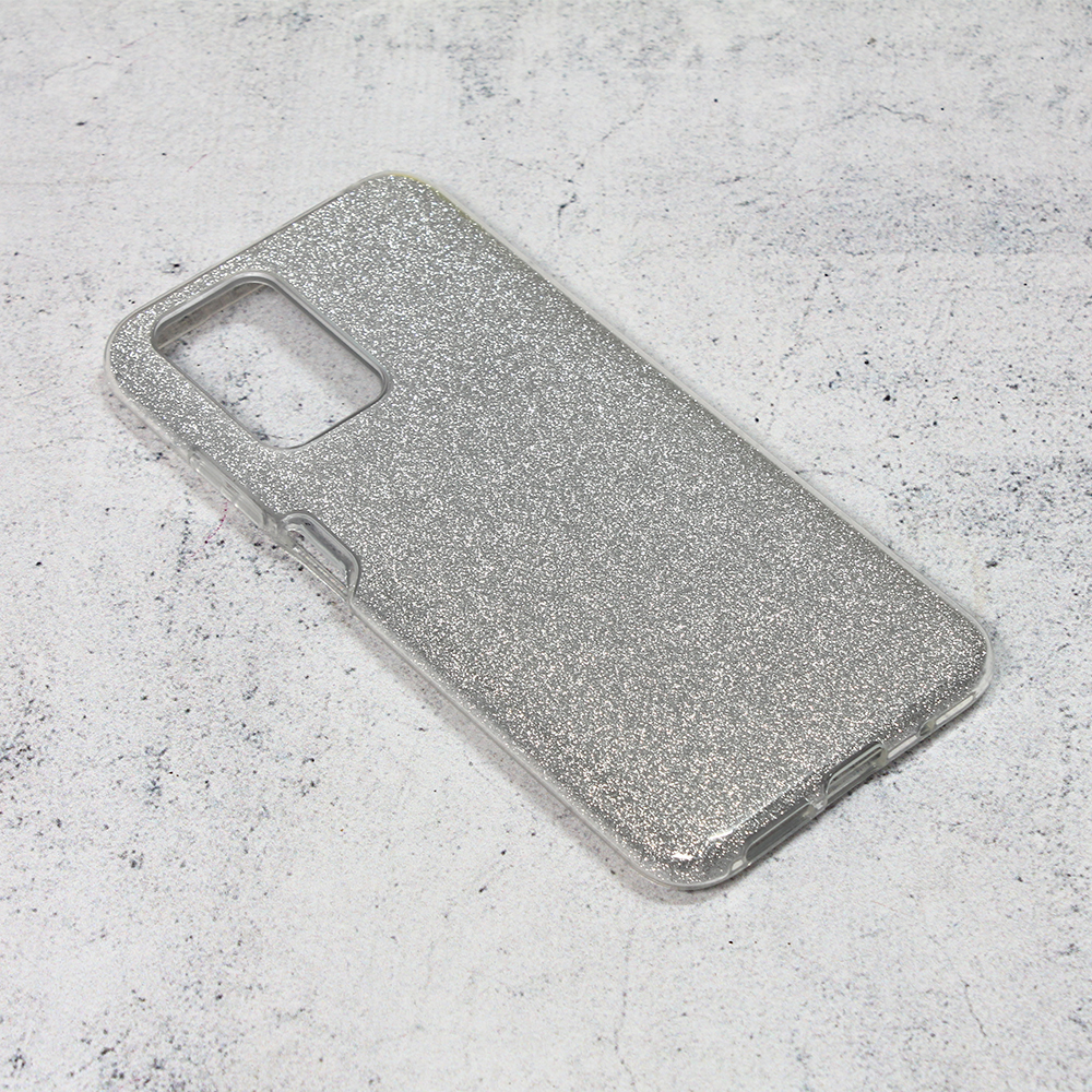 Maska(futrola) Crystal Dust za Xiaomi Redmi 10/10 Prime srebrna