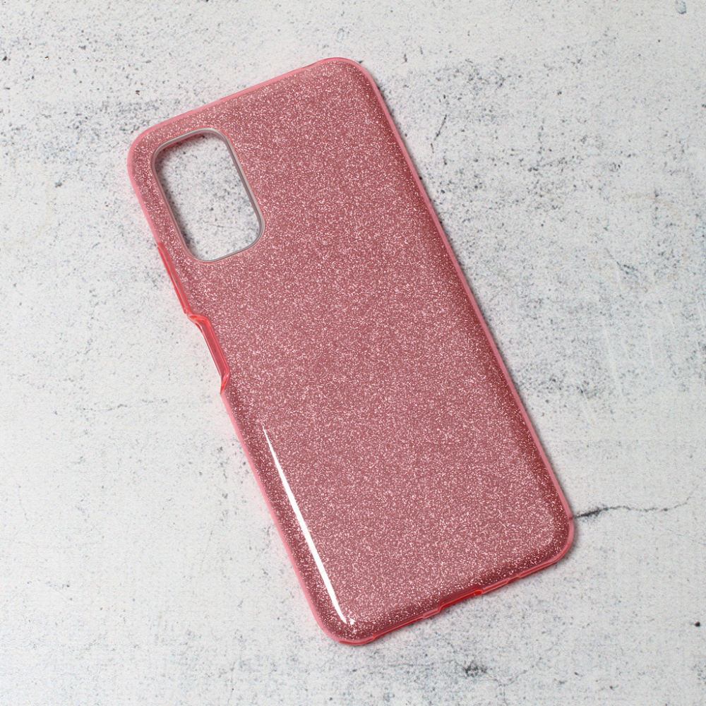 Maska(futrola) Crystal Dust za Xiaomi Redmi Note 10 5G roze