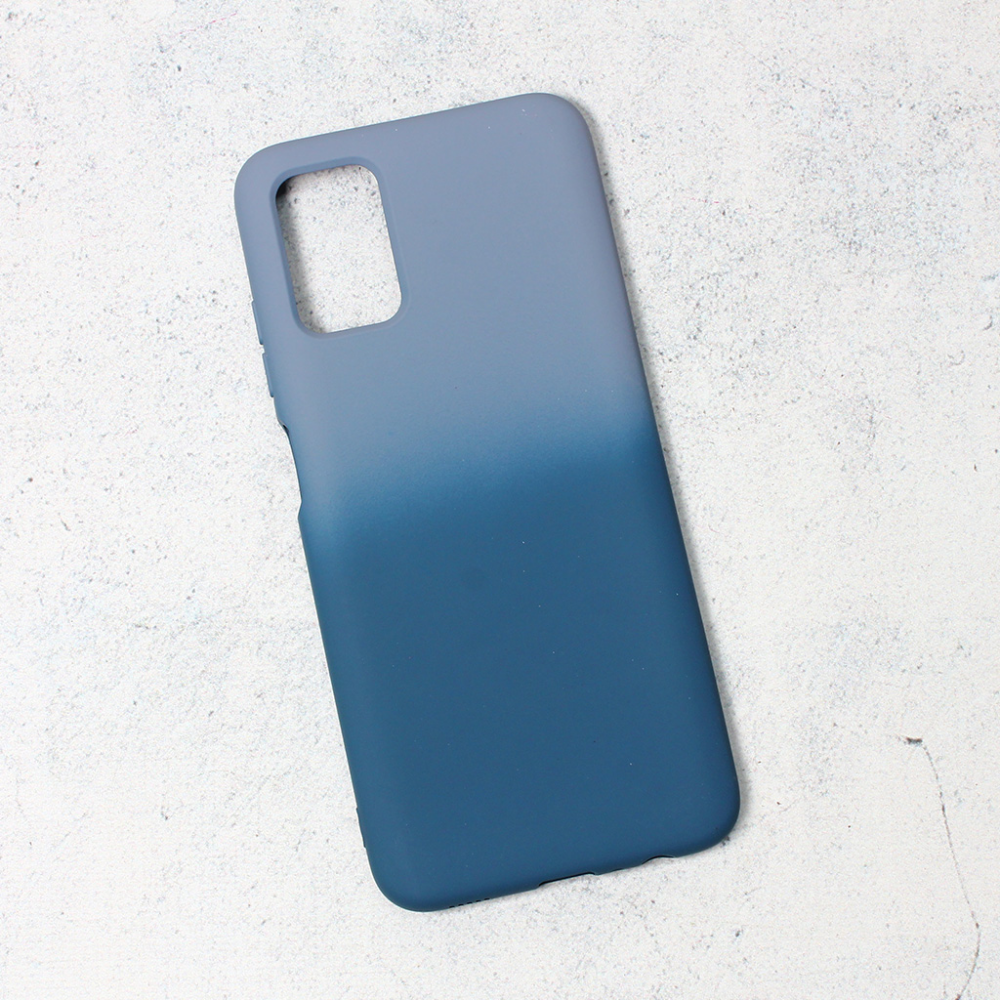 Maska(futrola) Double Color za Samsung A037G Galaxy A03s (EU) svetlo plava-tamno plava