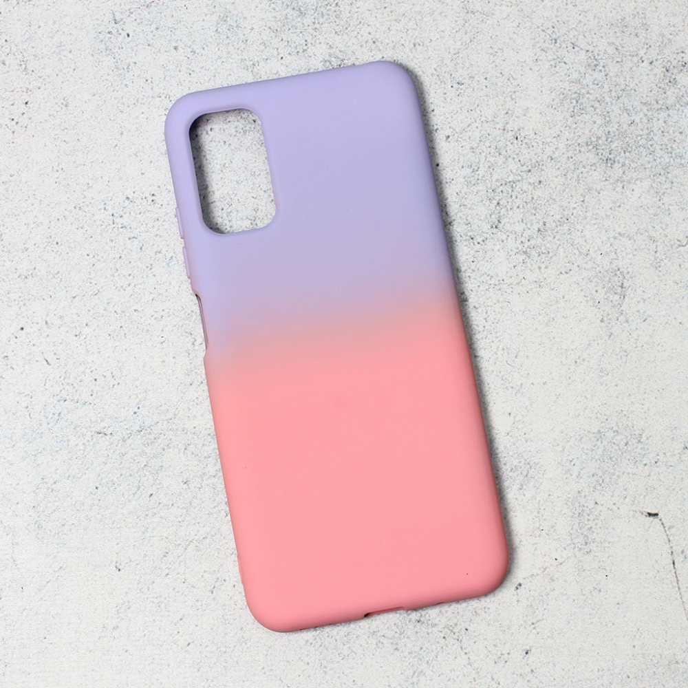 Maska(futrola) Double Color za Xiaomi Redmi Note 10 5G ljubicasto-roze