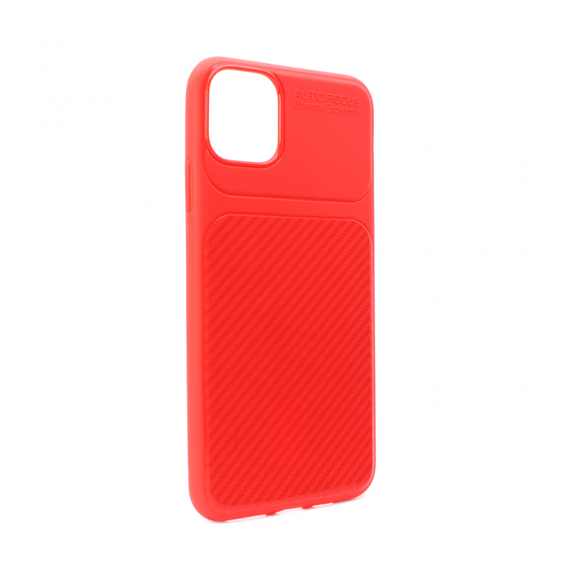 Maska(futrola) Elegant Carbon za iPhone 11 Pro Max 6.5 crvena