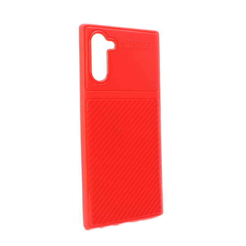 Maska(futrola) Elegant Carbon za Samsung N970F Galaxy Note 10 crvena