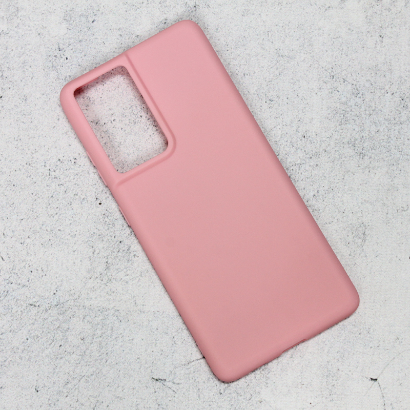 Maska(futrola) Gentle Color za Samsung G998B Galaxy S21 Ultra roze