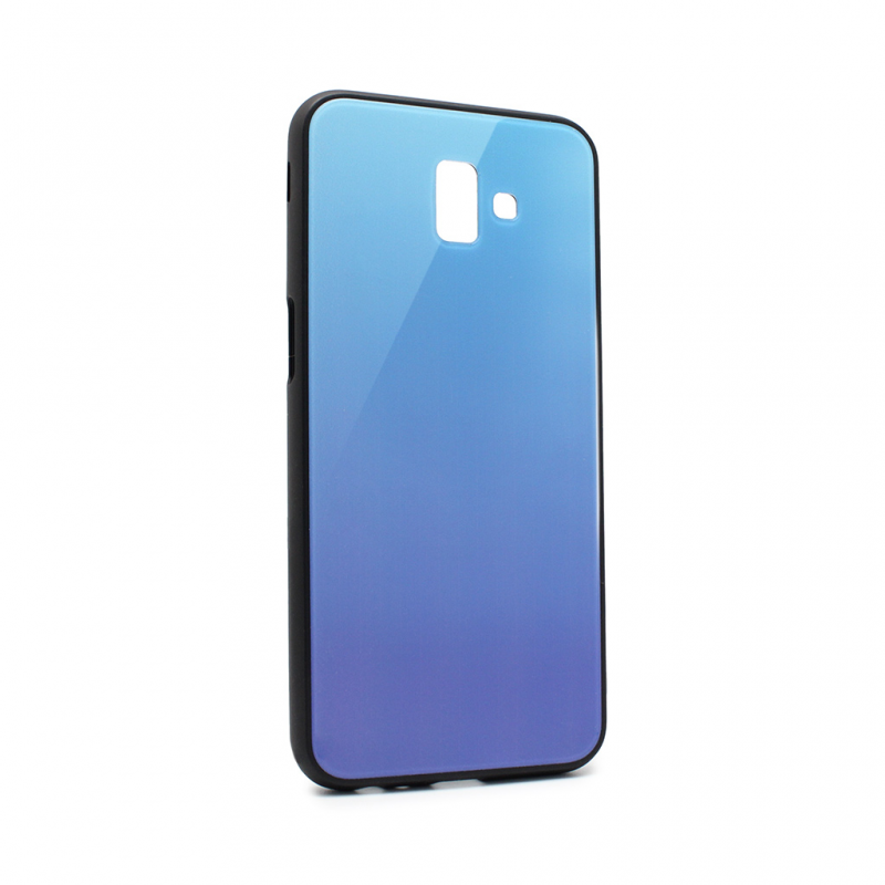 Maska(futrola) GLASS Mirror za Samsung J610FN Galaxy J6 Plus plava