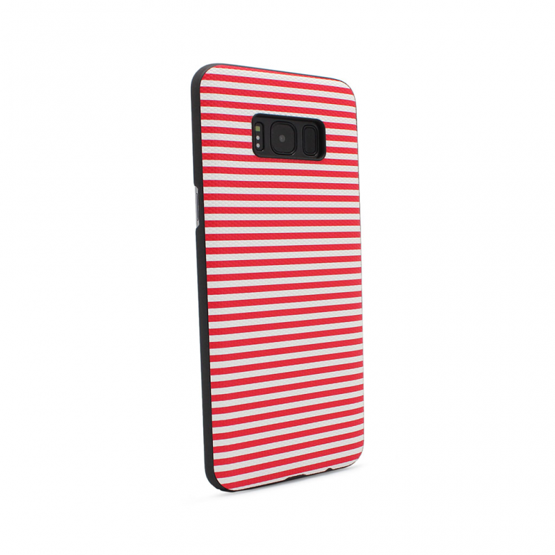 Maska(futrola) Luo Stripes za Samsung G950 S8 crvena