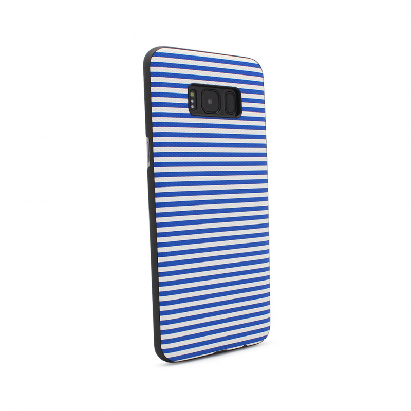 Maska(futrola) Luo Stripes za Samsung G955 S8 Plus plava