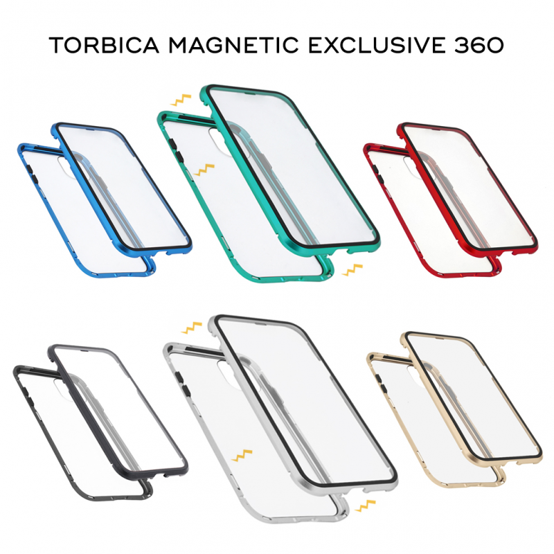 Maska(futrola) Magnetic exclusive 360 za Samsung A115F Galaxy A11 crna