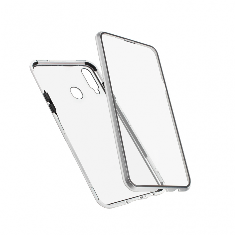 Maska(futrola) Magnetic exclusive 360 za Samsung A207F Galaxy A20s srebrna
