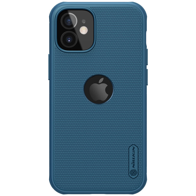 Maska(futrola) Nillkin Scrub Pro Magnetic za iPhone 12 Mini 5.4 plava (sa otvorom za logo)