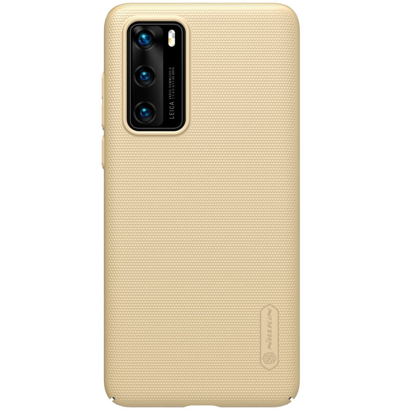 Maska(futrola) Nillkin Scrub za Huawei P40 zlatna