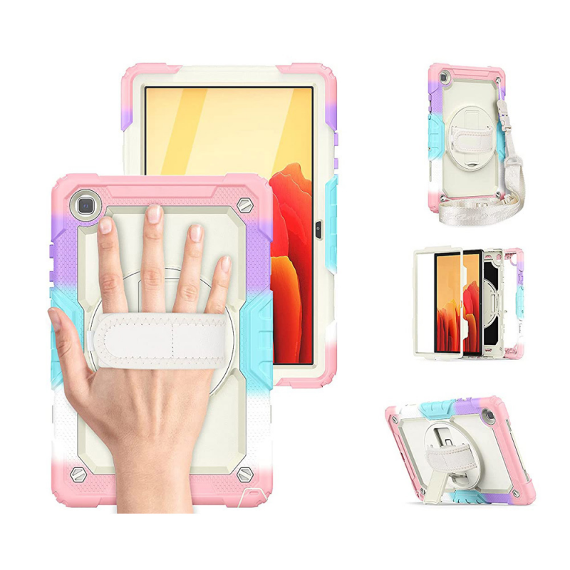 Maska(futrola) Rainbow Port za Samsung T500/T505 Galaxy Tab A7 10.4 2020 roze