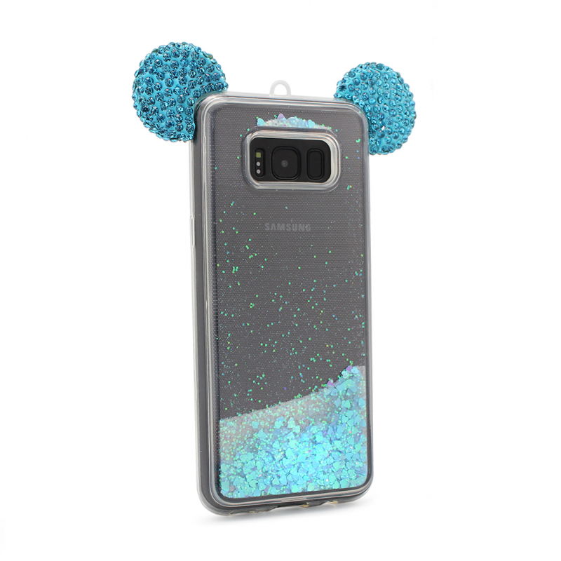 Maska(futrola) Shimmer Mouse fluid za Samsung G950 S8 svetlo plava
