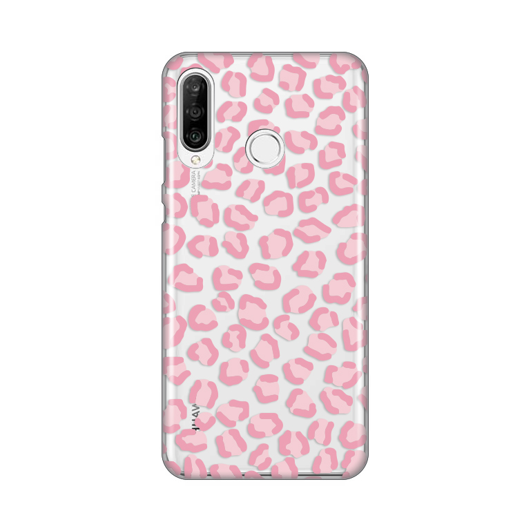 Maska(futrola) Silikonska Print Skin za Huawei P30 Lite Pink Cheetah