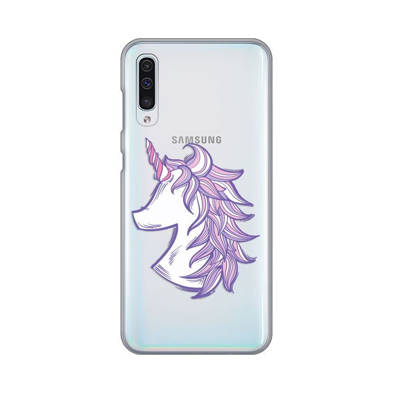 Maska(futrola) Silikonska Print Skin za Samsung A307F/A505F/A507F Galaxy A30s/A50/A50s Purple Unicorn