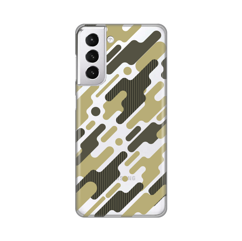 Maska(futrola) Silikonska Print Skin za Samsung G991B Galaxy S21 Army Pattern