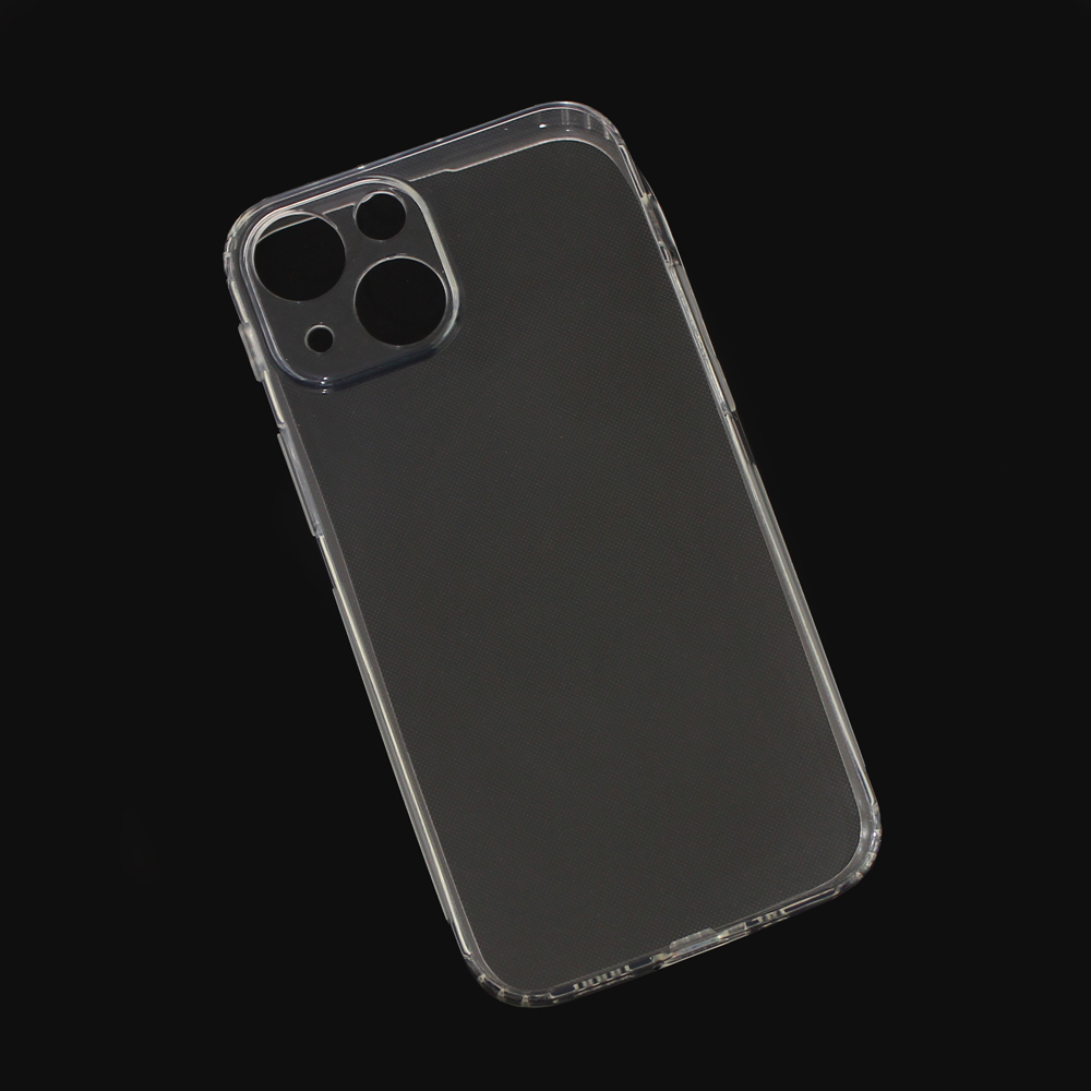 Maska(futrola) silikonska Ultra Thin with pluggy za iPhone 13 Mini 5.4 transparent