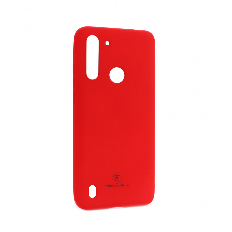 Maska(futrola) Teracell Giulietta za Motorola Moto G8 Power Lite mat crvena