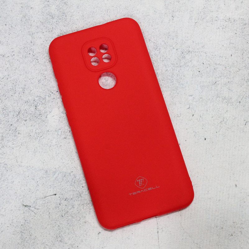 Maska(futrola) Teracell Giulietta za Motorola Moto G9 Play mat crvena