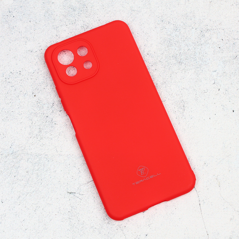 Maska(futrola) Teracell Giulietta za Xiaomi Mi 11 Lite mat crvena