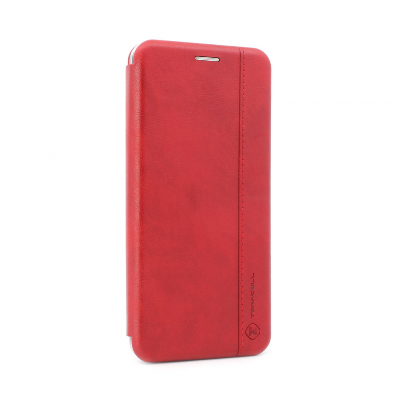 Maska(futrola) Teracell Leather za Samsung N770F Galaxy Note 10 Lite crvena