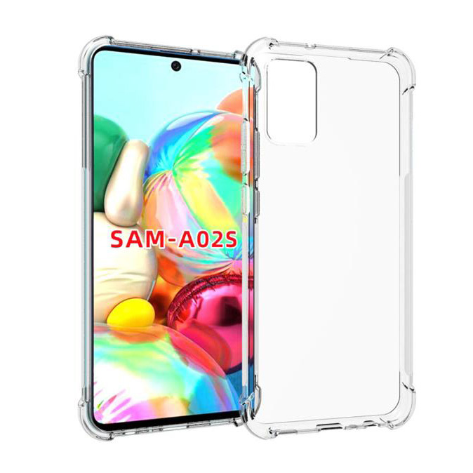 Maska(futrola) Transparent Ice Cube za Samsung A025G Galaxy A02s (EU)