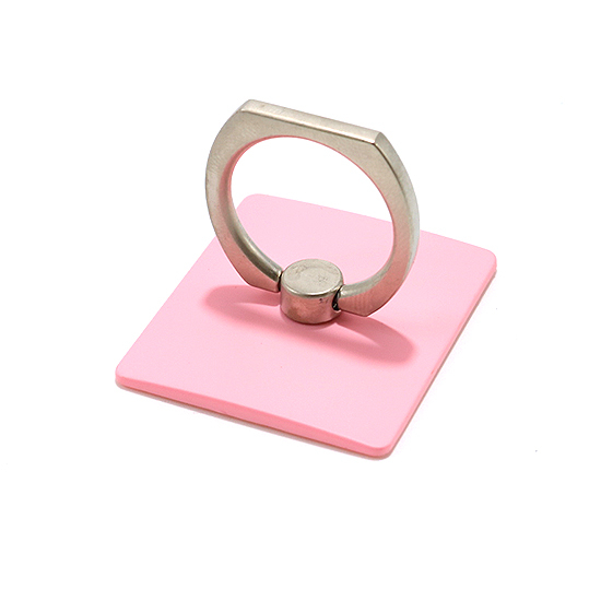 Drzac RING STENT za mobilni telefon roze