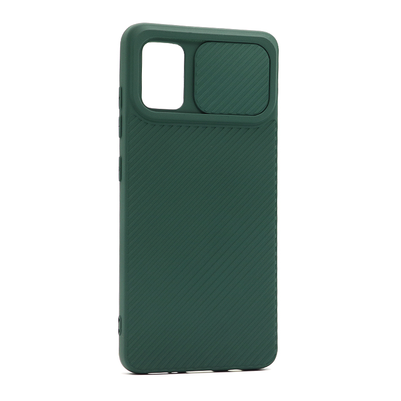 Futrola Cam Shield colorful za Samsung A315F Galaxy A31 tamno zelena