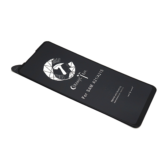 Folija za zastitu ekrana CERAMIC (PMMA) za Samsung A217F Galaxy A21s crna