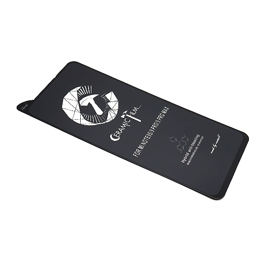 Folija za zastitu ekrana CERAMIC (PMMA) za Xiaomi Redmi Note 9 Pro/Note 9S crna