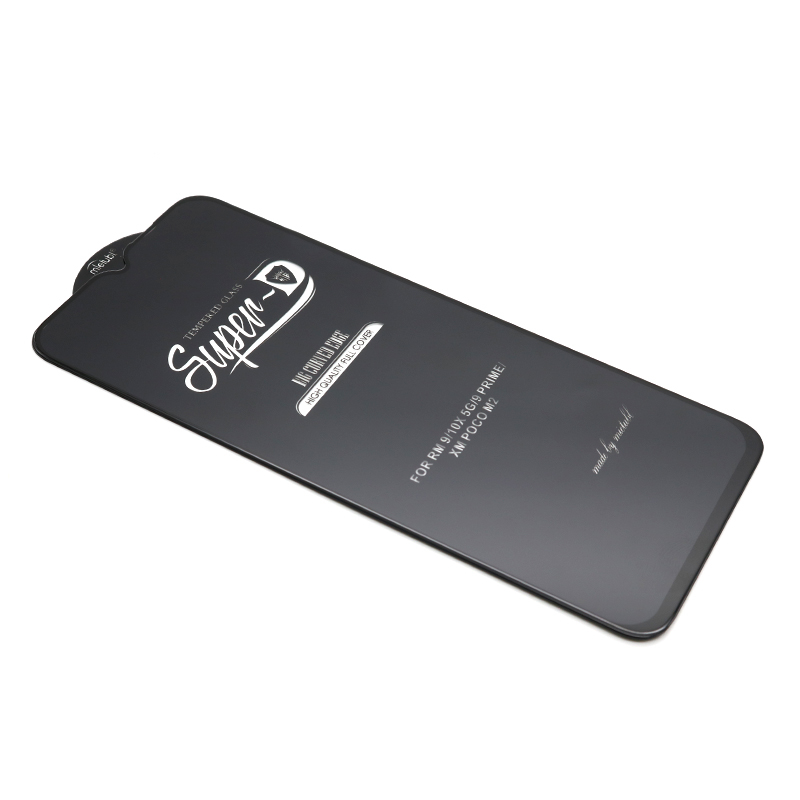 Folija za zastitu ekrana GLASS 11D za Xiaomi Redmi 9/9 Prime SUPER D crna