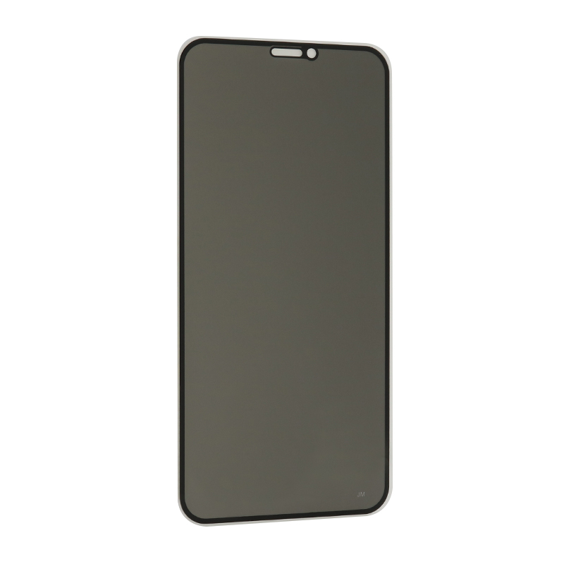 Folija za zastitu ekrana GLASS PRIVACY 2.5D full glue za Iphone XS Max/11 Pro Max crna
