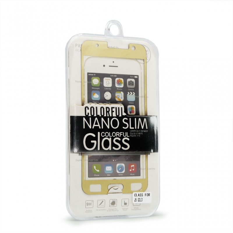 Tempered glass za Samsung J500F Galaxy J5 zlatni