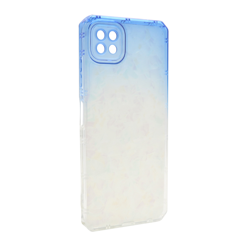 Futrola Crystal ombre za Samsung A226B Galaxy A22 5G plava
