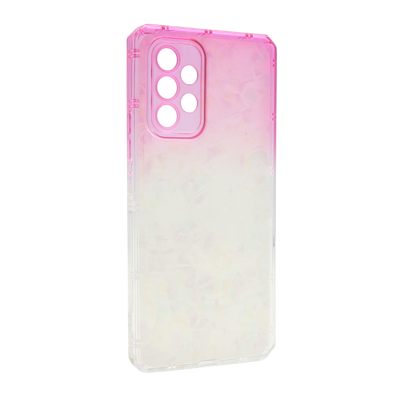 Futrola Crystal ombre za Samsung A536B Galaxy A53 5G roze