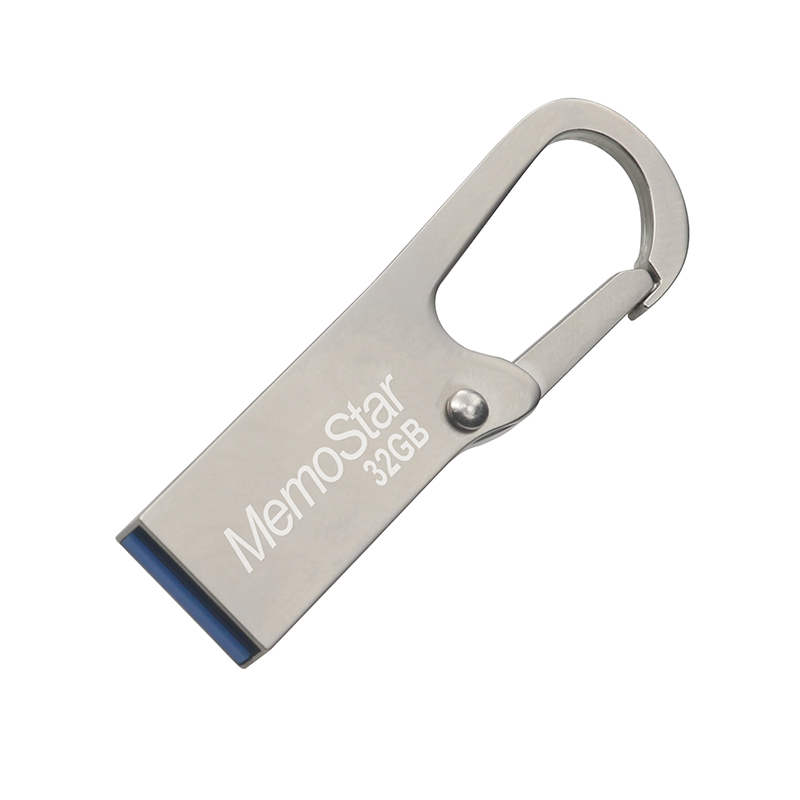 USB Flash memorija MemoStar 32GB HOOK 2.0 metalna