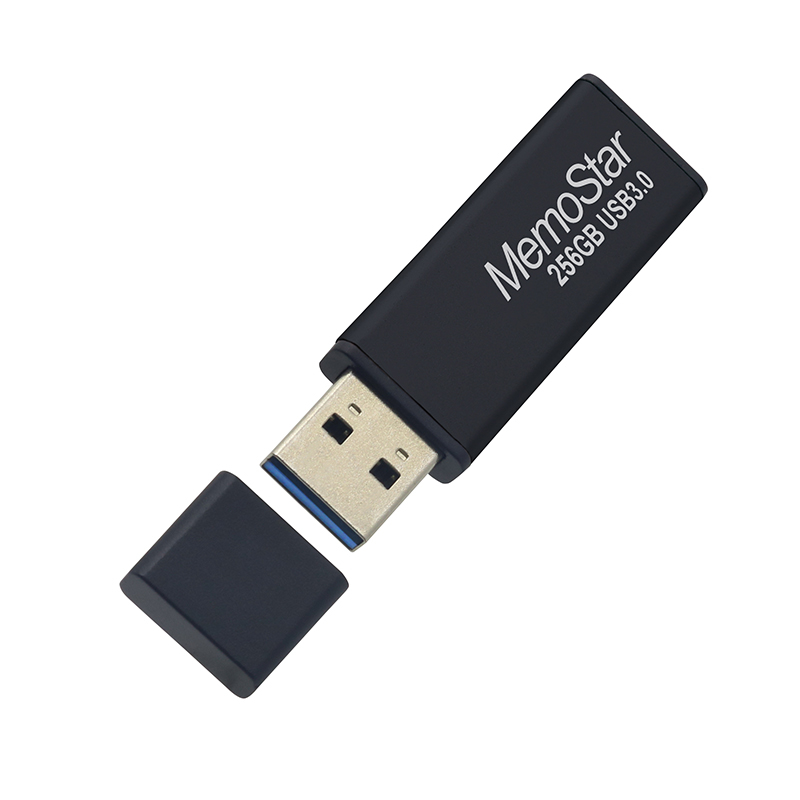 USB Flash memorija MemoStar 256GB SLIM 3.0 crna