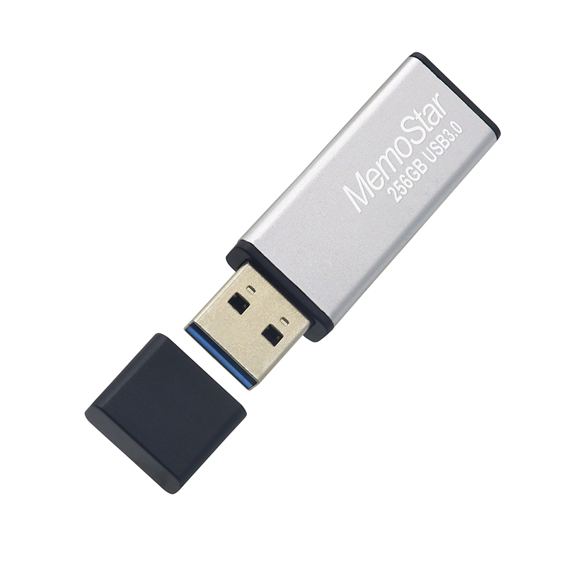 USB Flash memorija MemoStar 256GB SLIM 3.0 srebrna
