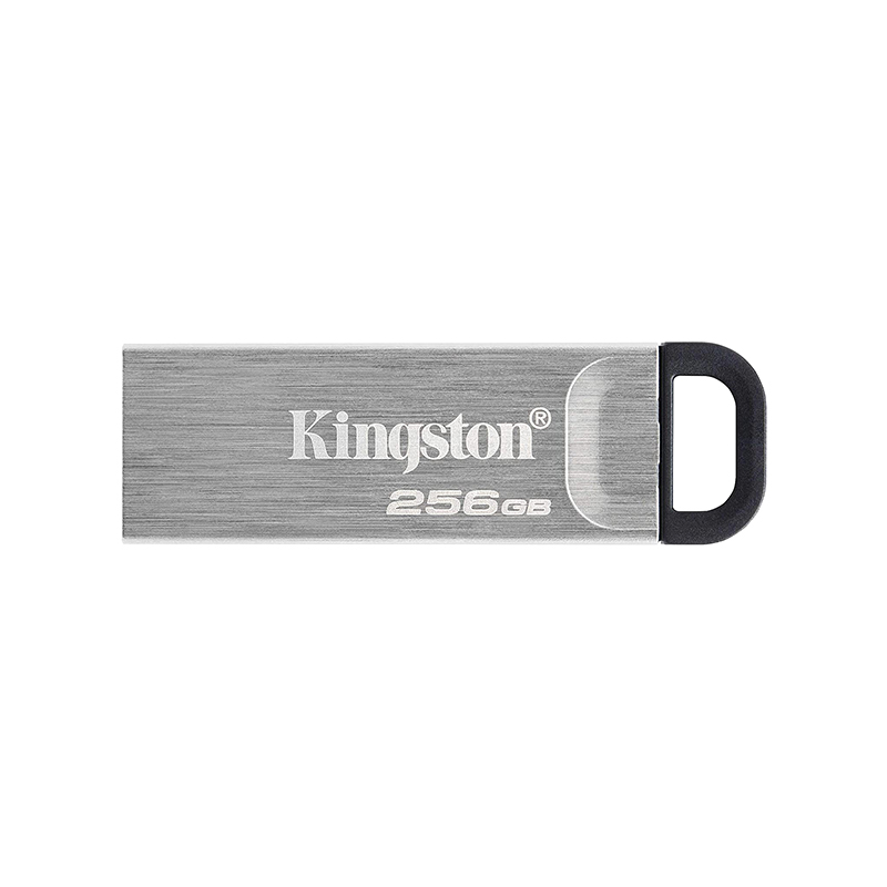 USB Flash memorija Kingston Data Traveler Kyson 3.2 200MB/s DTKN 256GB srebrna
