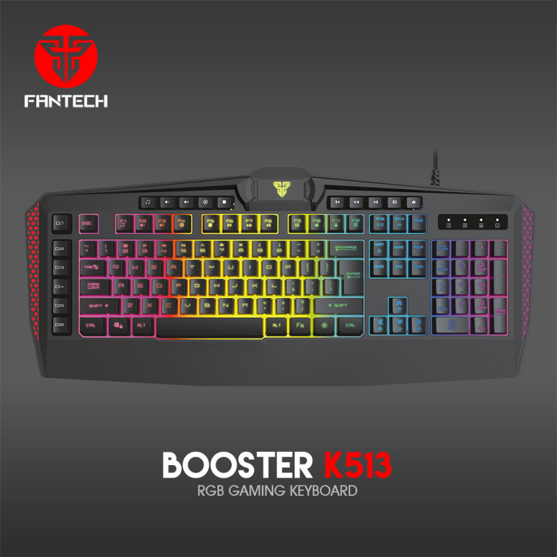 Tastatura Gaming Fantech K513 Booster crna