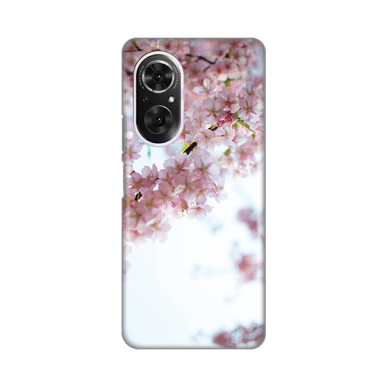 Custodia XINYEXIN Per Huawei Nova 9 SE / Honor 50 SE – Blu Cielo Traslucida, Paraurti TPU Con Anello Porta 360° E Supporto Magnetico
