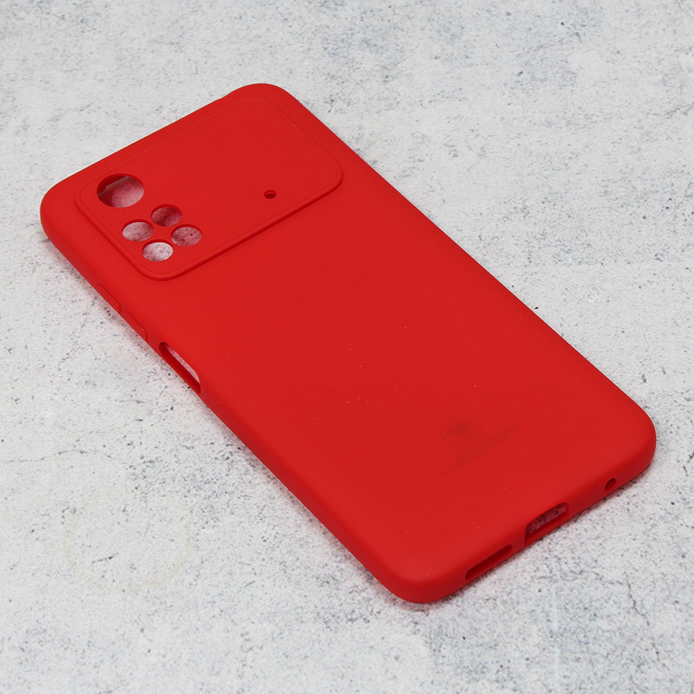 Maska(futrola) Teracell Giulietta za Xiaomi Poco M4 Pro 4G mat crvena