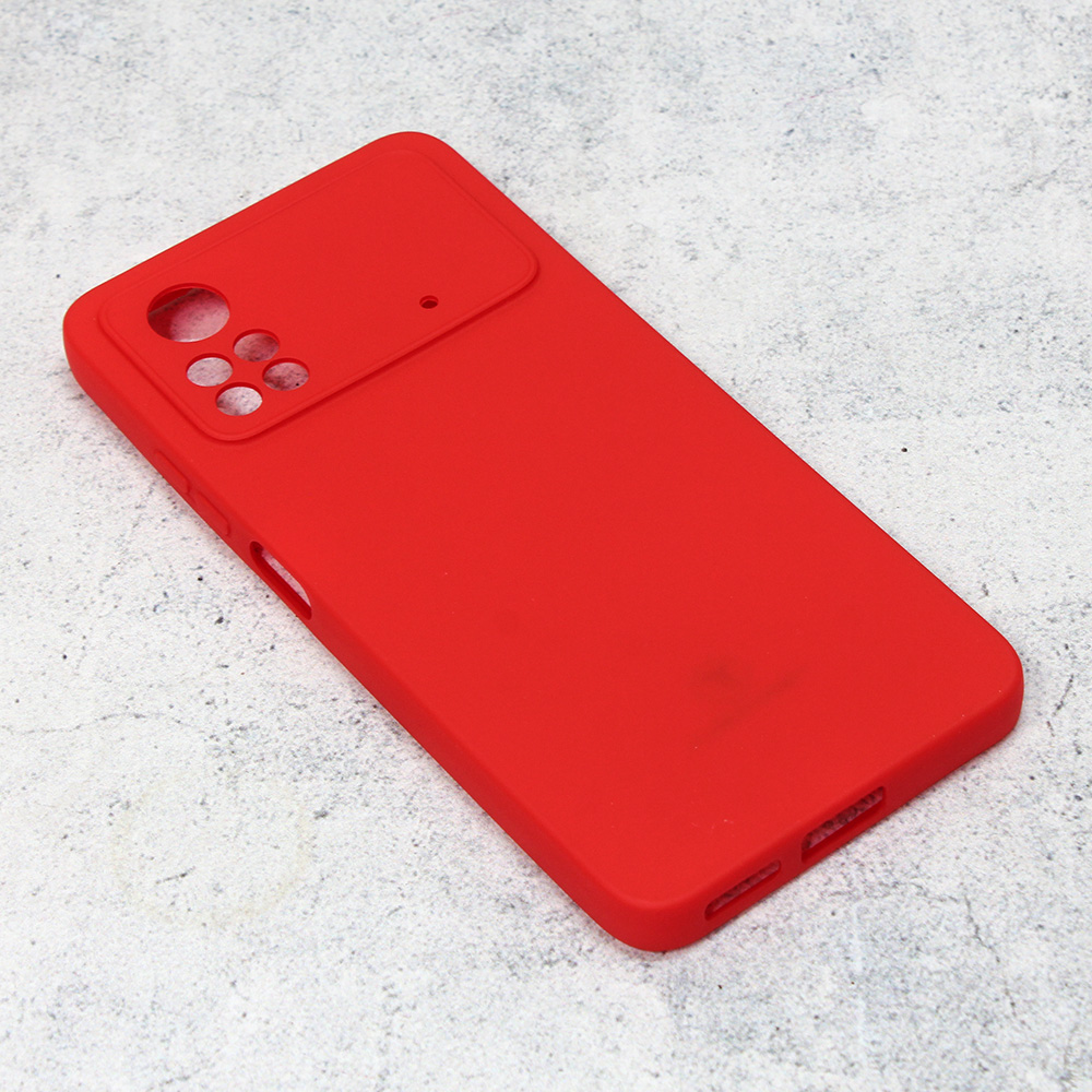 Maska(futrola) Teracell Giulietta za Xiaomi Poco X4 Pro 5G mat crvena