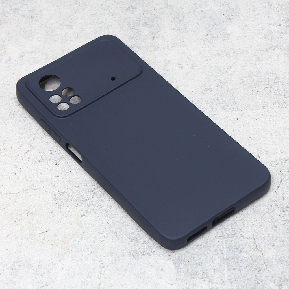 Maska(futrola) Teracell Giulietta za Xiaomi Poco X4 Pro 5G mat tamno plava