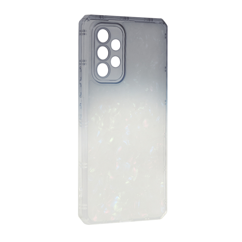 Futrola Crystal ombre za Samsung A536B Galaxy A53 5G crna