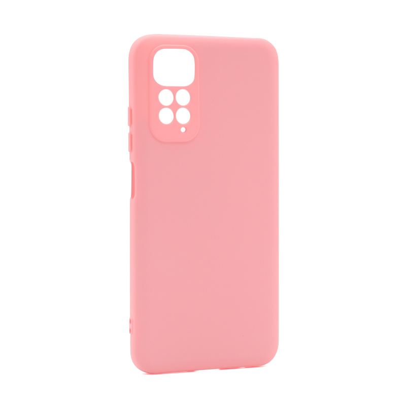 Futrola Soft Silicone za Xiaomi Redmi Note 11 Global roze